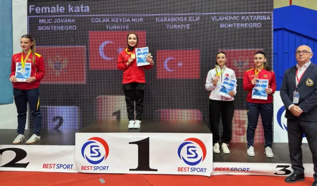 Trabzon Büyükşehir sporcusu Balkan Şampiyonu oldu