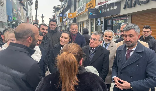 Abdullah Güler'den Ağrı'da teşkilat ve vefa buluşması