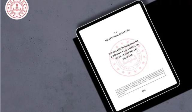 Eğitimde ikinci dönem ortak yazılı sınav takvimi netleşti