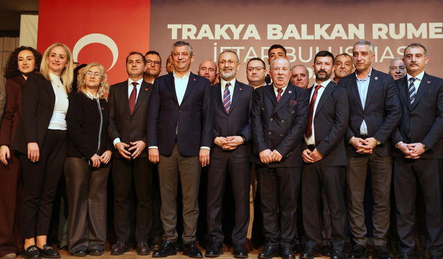 CHP Lideri Özel; Eyüpsultan'da Trakyalılar İle Buluştu