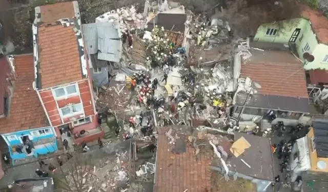 Fatih'teki bina çökmesi: Doğal gaz kaynaklı olma ihtimali düşük