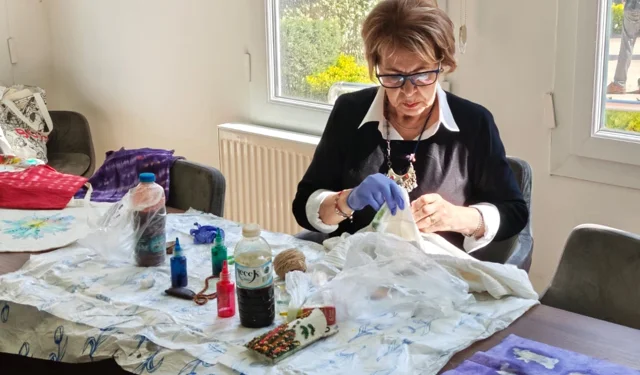 Batik sanatı Maltepe'de canlanıyor