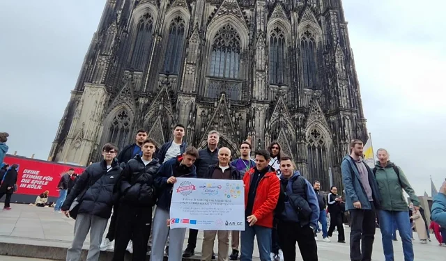 Keşanlı gençler Almanya stajında