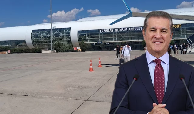 Sarıgül'den Erzincan Havalimanı çıkışı! Uçaklar inemiyor!