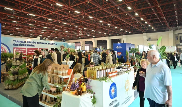 YÖREX Fuarı Antalya'da kapılarını açtı