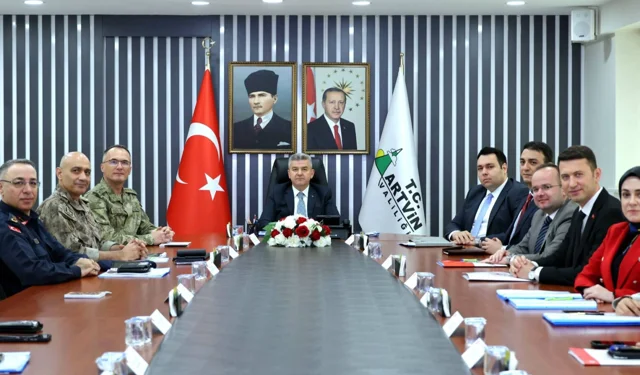 Artvin'de Güvenlik Kurulu toplandı