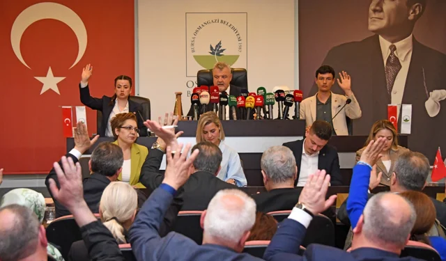 Bursa'da Osmangazi Meclisi Mayıs oturumunu yaptı