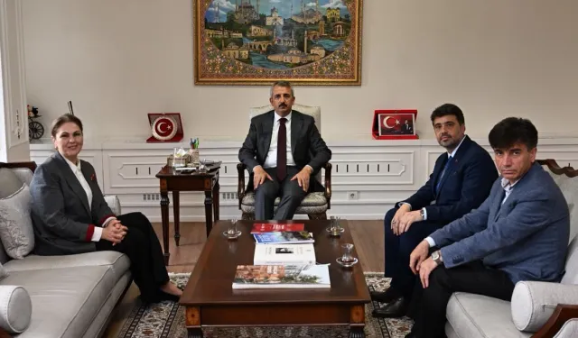Edirne ve Keşan'ın projelerini Vali Sezer'le görüştüler