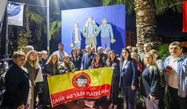 Karabağlar'da 'Üç Fidan'ı' adlarını taşıyan parkta anıldı