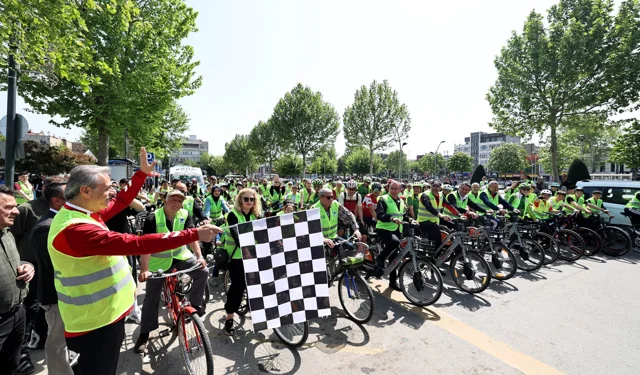Pedallar farkındalık için çevrildi