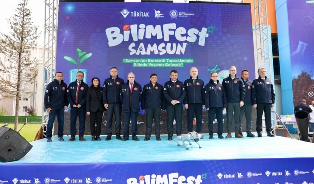 Samsun'da BİLİMFEST coşkusu başladı
