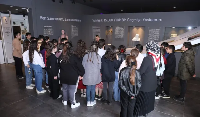 Samsun'da müzelere ziyaretçi akını