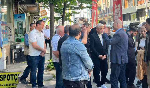 Süleyman Soylu, Sultangazi Cebeci'de esnafı ziyaret etti...