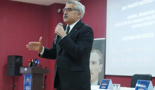 AK Partili Yayman Kütahya'da konuştu... Terörsüz Türkiye, devlet ve millet projesidir