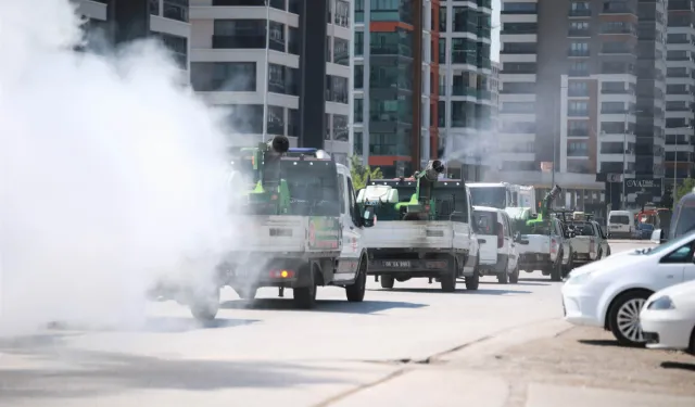 Ankara Keçiören'de 7/24 ilaçlama seferberliği