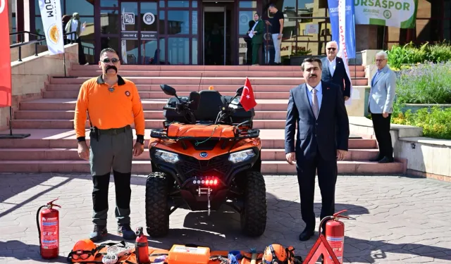 Bursa Belediyeler Birliği'nden orman yangınlarıyla mücadelede önemli farkındalık