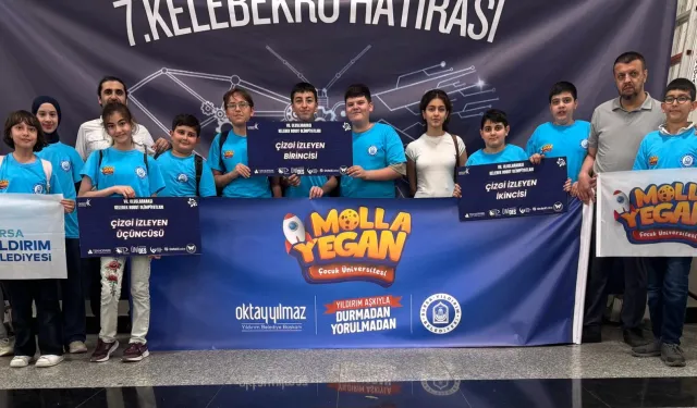 Bursa Yıldırım'ın genç mucitleri zirvede