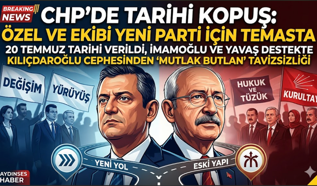 CHP'de Özgür Özel ve Ekibi "Yürüyüş"e (!) mi Hazırlanıyor?