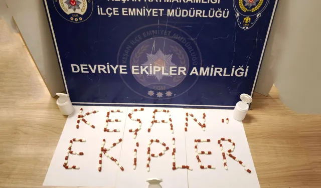 Keşan'da gece yarısı narkotik operasyonu