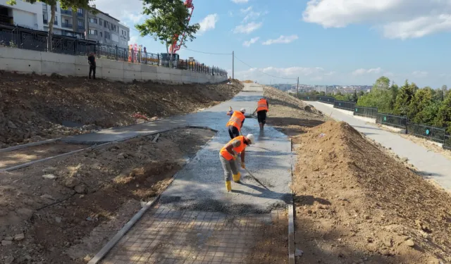 Kocaeli Çayırova'da Fatih Sultan Mehmet Parkı yenileniyor