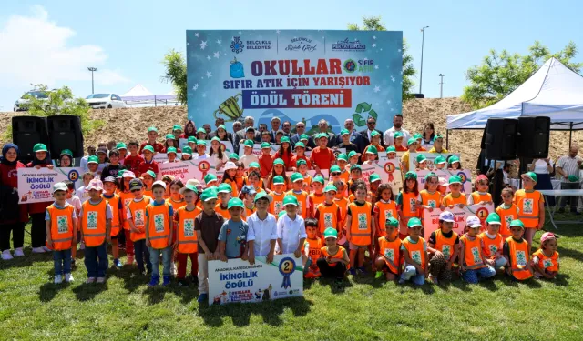 Konya Selçuklu'da 'sıfır atık' ödüllendirdi