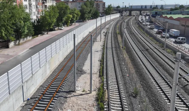 Konya'da gürültüye karşı ses bariyeri yapıldı