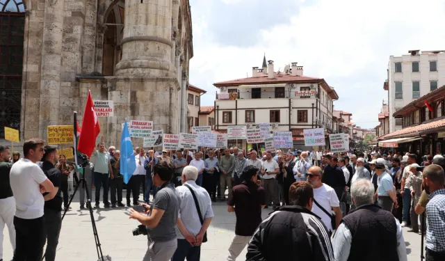 Konya'da MİLKO'dan Gazze için çağrı
