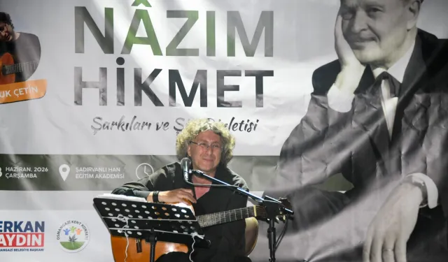 Nazım Hikmet Bursa Osmangazi'de şiir ve şarkılarla anıldı