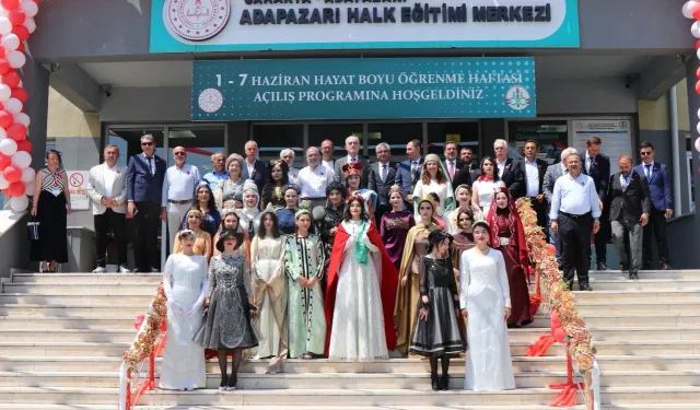 Sakarya'da Hayat Boyu Öğrenme Haftası'na renkli açılış