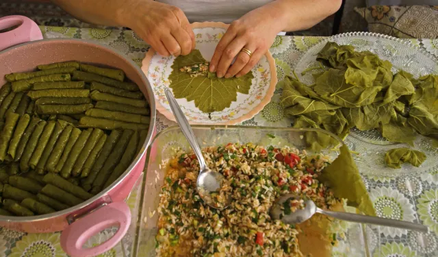 Yaprak sarma ihracatında aslan payı Ege'nin