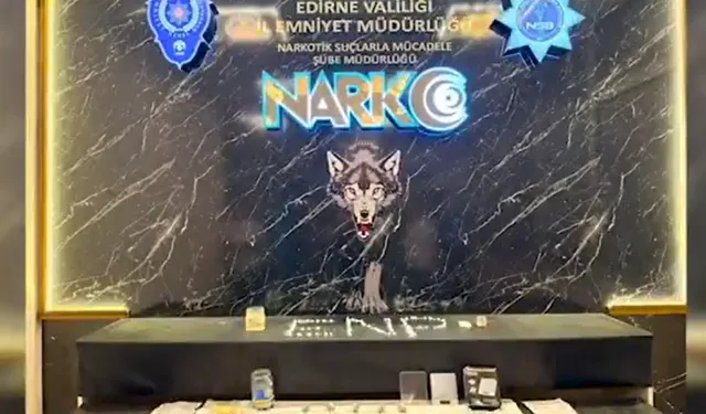 Edirne'de kokain ve skunk ele geçirildi