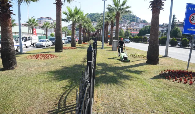 Giresun Belediyesi'nden düzenli ve estetik yaşam alanları