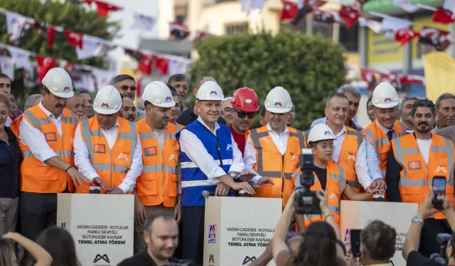 Ulaşım için dev yatırım! Vatan Caddesi-Kuyuluk Kavşağı'nın temeli atıldı