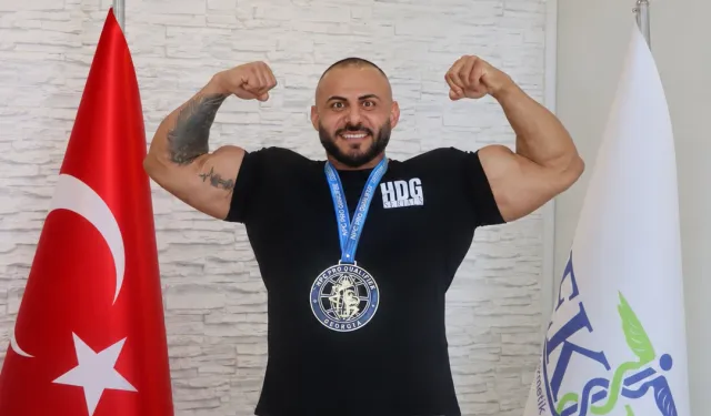 Milli sporcu Ahmet Koç dünya üçüncüsü oldu
