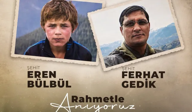 Eren Bülbül ve Ferhat Gedik şehadetlerinin 9. yılında unutulmadı