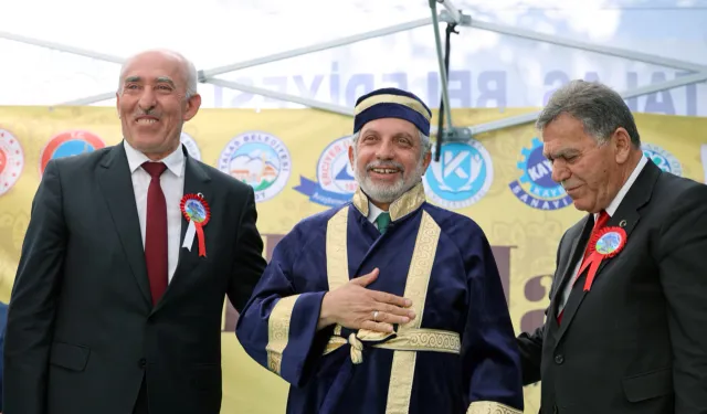 Kayseri Talas'ta Ahilik Özel Ödülü Mustafa Yalçın'ın