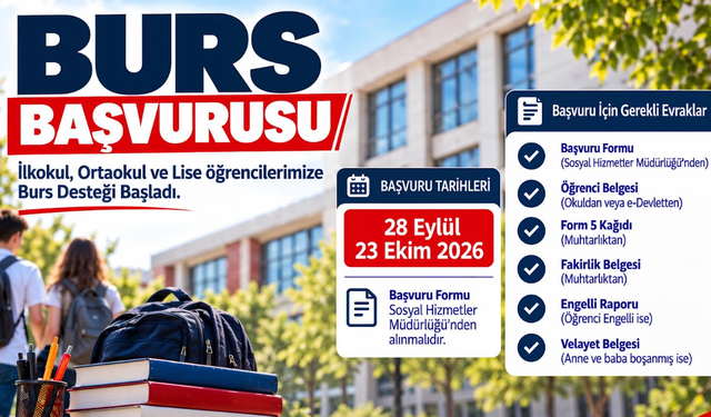 Binlerce öğrenciye burs desteği