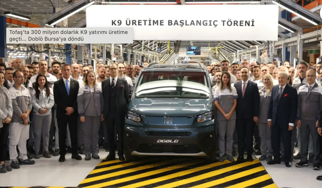Tofaş'ta 300 milyon dolarlık K9 yatırımı üretime geçti...