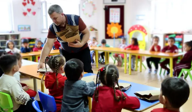 Gaziantep'te miniklere sağlıklı destek