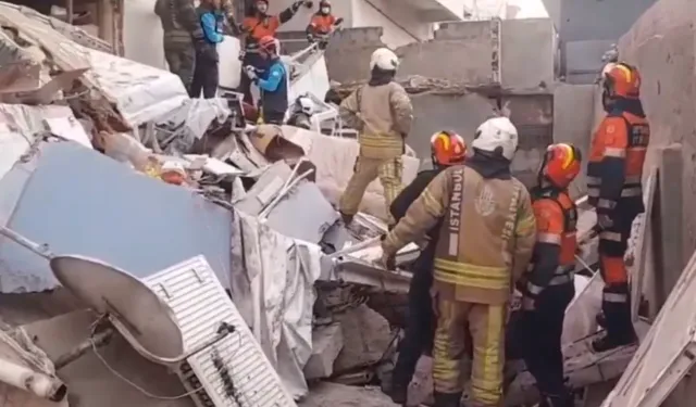 Maltepe’de 7 katlı bina çöktü! 7 kişi kurtarıldı, 5 kişi enkaz altında