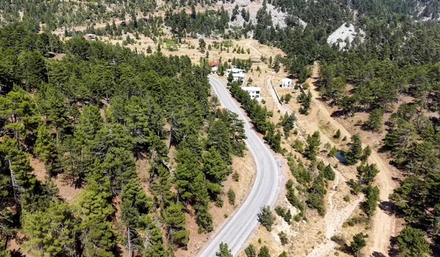 Mersin'de yayla yolları güvenli ve konforlu hale geliyor