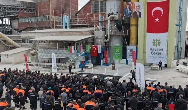 Turhal Şeker'de 93. kampanya dönemi başladı
