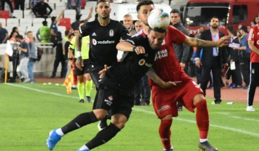 Süper Lig'in ilk haftasında Beşiktaş, Demir Grup Sivasspor'a yenildi