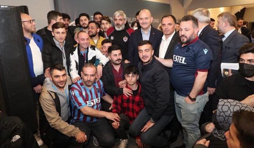 Süleyman Soylu Trabzonlu Gençlerle Sahurda buluştu
