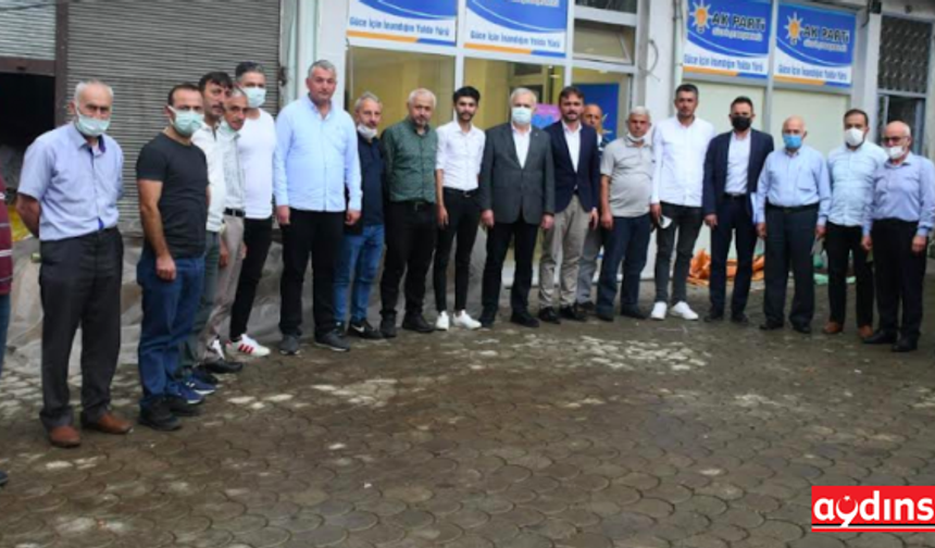 AKP Giresun'da İlçe teşkilatlarına Tatlı(!) ziyaret