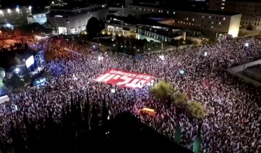 İsrail'de Adalet Protestosu!