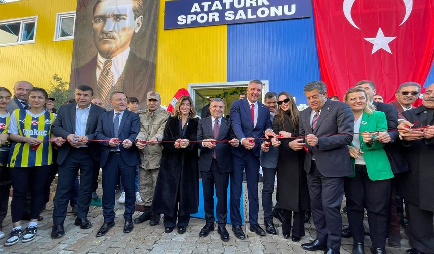 Cumhuriyetin 100. yılında Şırnak'a Spor Salonu 