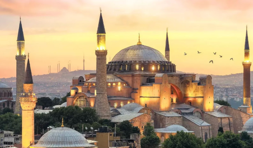 AK PARTİLİ BELEDİYELER GAZZE İÇİN AYASOFYA’DA BULUŞTU