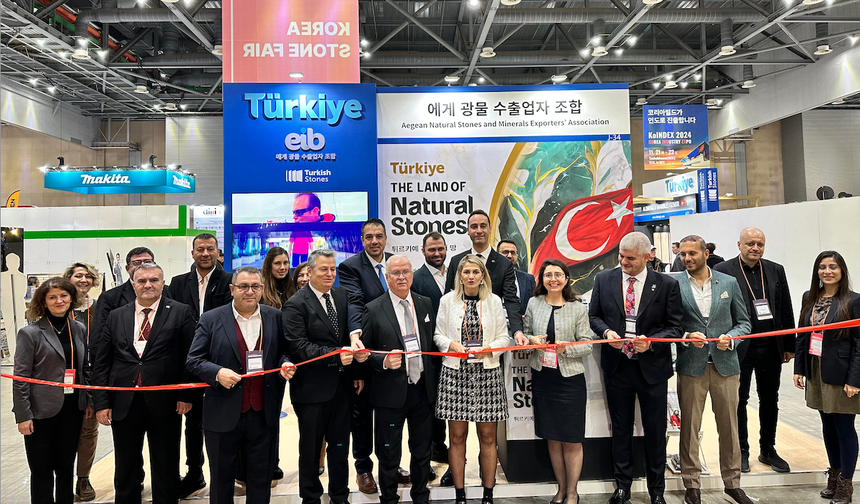 Koreli müteahhitlere projelerinizde Türk doğal taşları kullanın çağrısı