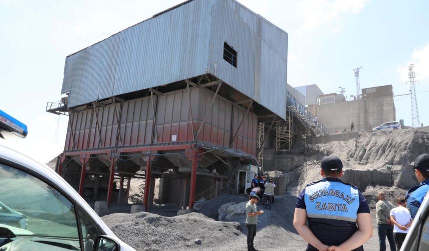 Sultangazi Belediyesi’nden Taş Ocaklarında Saha Denetimi